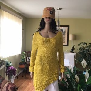 Love Julian Asymmetrical cotton sweater